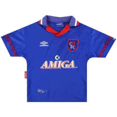 1993-94 Chelsea Umbro Home Shirt L.Boys