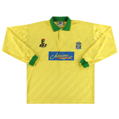 1992/93 #1 ADIDAS GK Template Vintage Football Shirt (M) Goalkeeper -  Football Shirt Collective