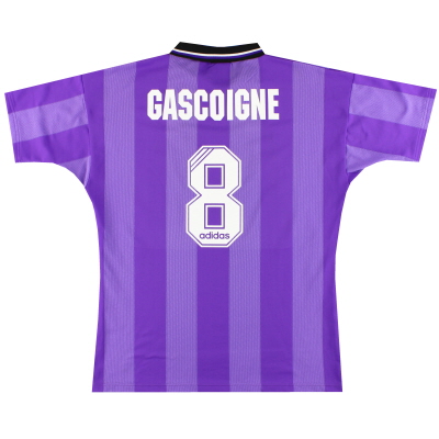 1994-95 Rangers adidas European Shirt Gasgoine #8 *Mint* L