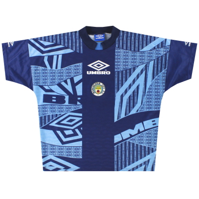 1994-96 Manchester City Umbro Training Shirt L