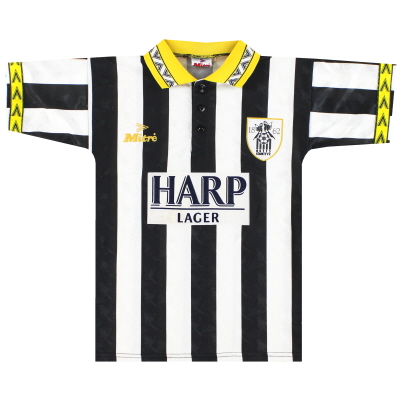 1994-96 Notts County Mitre Home Shirt L.Boys