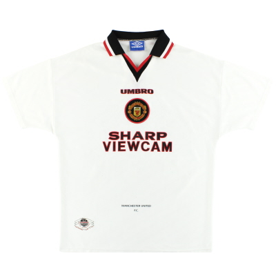 1996-97 Manchester United Umbro Away Shirt L