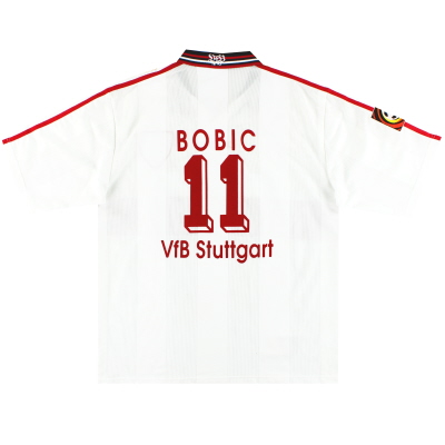 1996-97 Stuttgart adidas Home Shirt Bobic #11 XL