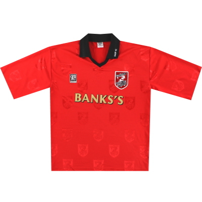 1996-97 Walsall Home Shirt *Mint* L