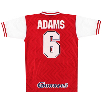 1996-98 Arsenal Nike Home Shirt Adams #6 *Mint* XL.Boys