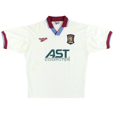 1996-98 Aston Villa Reebok Away Shirt *Mint* L