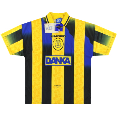 1996-98 Everton Umbro Away Shirt *w/tags* L