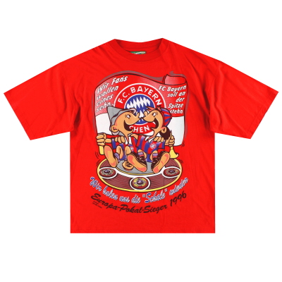 1996 Bayern Munich Graphic Tee L