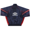 1997-98 Ajax Umbro Track Jacket L