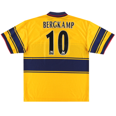 1997-99 Arsenal Nike Away Shirt Bergkamp #10 XXL