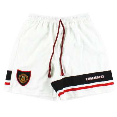 1997-99 Manchester United Umbro Away Shorts M