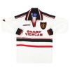 1997-99 Manchester United Umbro Away Shirt L/S Beckham #7 Y