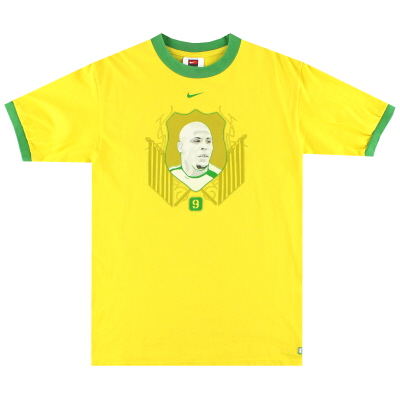 2008-10 Brazil Home Shirt Ronaldinho #10 XL