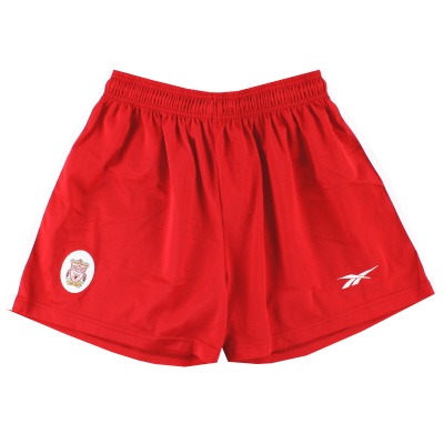 1998-00 Liverpool Reebok Home Shorts *Mint* L