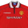 1998-00 Manchester United Umbro Home Shirt L