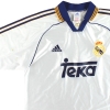 1998-00 Real Madrid adidas Home Shirt M