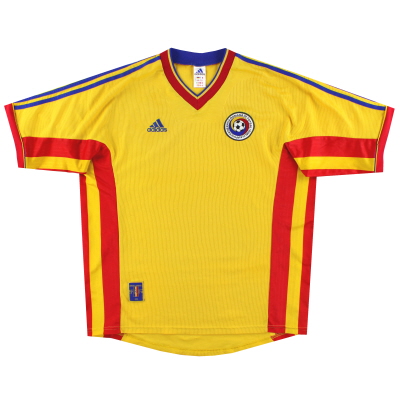 1998-00 Romania adidas Home Shirt XL