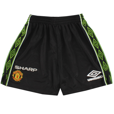 1998-99 Manchester United Umbro Third Shorts L