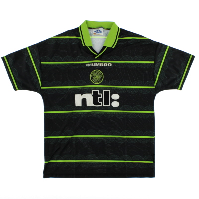 Celtic Away football shirt 1999 - 2000. Sponsored by NTL