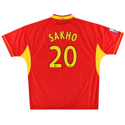 1999-00 Lens Umbro Player Issue Home Shirt Sakho #20 *Mint*