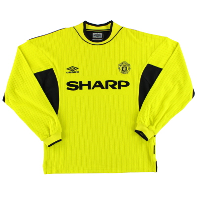 1999-00 Manchester United Goalkeeper Shirt *As New* Y