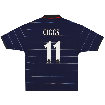 1999-00 Manchester United Umbro Away Shirt Giggs #11 M
