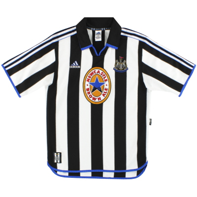 1999-00 Newcastle adidas Home Shirt S