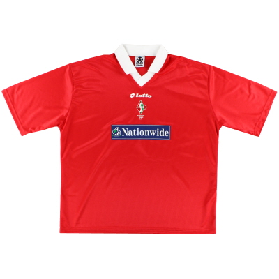 1999-00 Swindon Town Lotto Home Shirt L.Boys