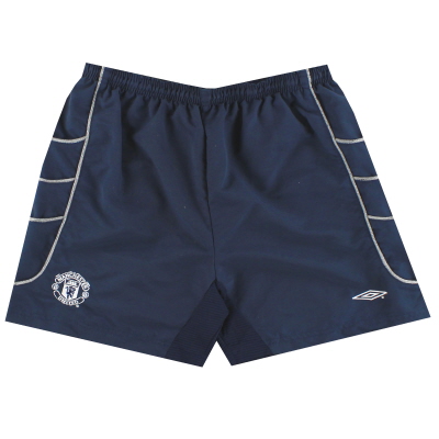 2000-01 Manchester United Umbro Away Shorts S