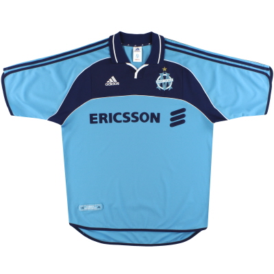 2000-01 Olympique Marseille adidas Third Shirt M