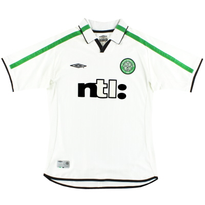 Celtic Goalkeeper football shirt 1997 - 1999. Sponsored by NTL