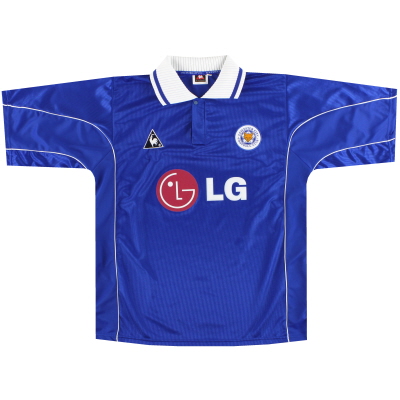 2001-02 Leicester Le Coq Sportif Home Shirt *As New* XXL