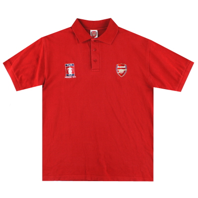 2002-03 Arsenal 'F.A Cup Winners' Polo Shirt  M