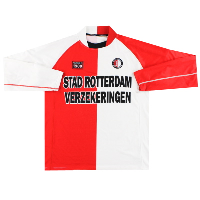 2002-03 Feyenoord Kappa Home Shirt L/S L