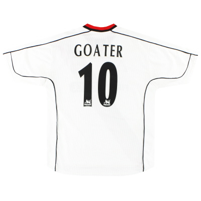 2002-03 Manchester City Le Coq Sportif Away Shirt Goater #10 M