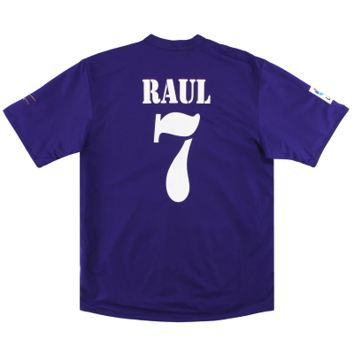 2002-03 Real Madrid adidas Centenary Third Shirt Raul #7