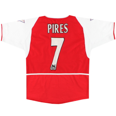 2002-04 Arsenal Nike Home Shirt Pires #7 XL.Boys