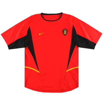 2002-04 Belgium Home Shirt *As New*