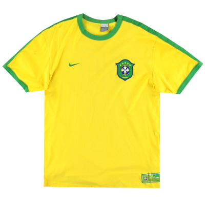 2002 Brazil Nike Retro Shirt #10 XL