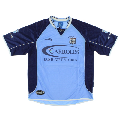 Dublin City Football Club Home football shirt 2006 - 2007. Sponsored by ...
