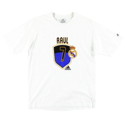2003-04 Real Madrid adidas Raul Tee
