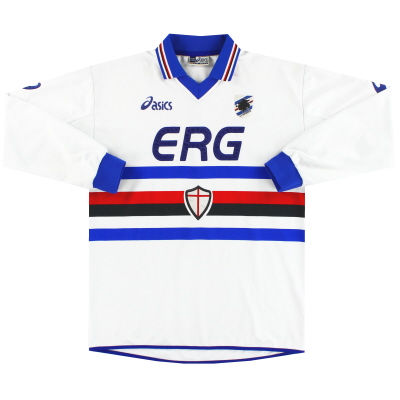 2003-04 Sampdoria Asics Away Shirt L/S L