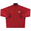 2004-05 Barcelona Nike 14/ Zip Reversable Jacket XL