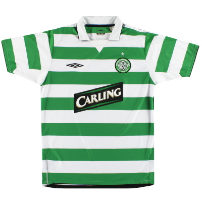 Celtic Home football shirt 2003 - 2004. Sponsored by Carling