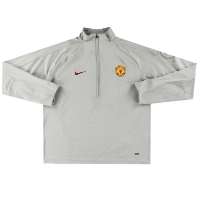 2004-05 Manchester United Nike 1/2 Zip Training Top XXL