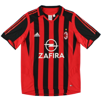 2005-06 AC Milan adidas Home Shirt L