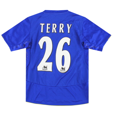 2005-06 Chelsea Umbro Centenary Home Shirt Terry #26 M.Boys