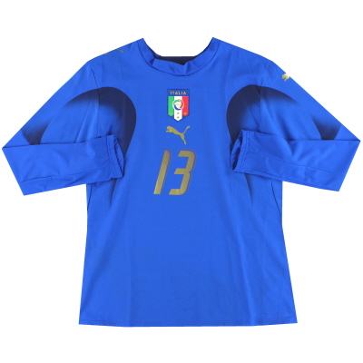 2006-07 Italy Player Issue Home Shirt #13 L/S Women's 14