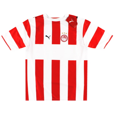 Olympiacos FC Home Football Shirt Vintage Jersey Retro Greece #8 Athens 1996