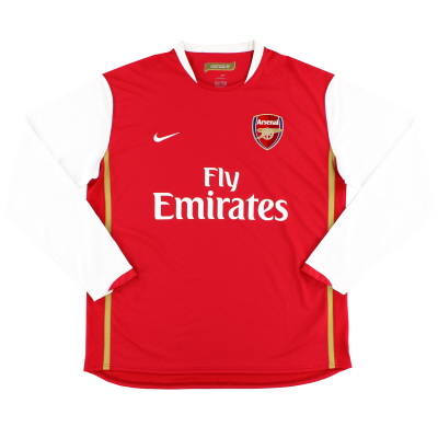 2006-08 Arsenal Nike Home Shirt L/S XXL